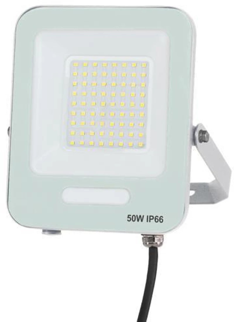 ΠΡΟΒΟΛΕΑΣ LED SMD 50W ΛΕΥΚΟΣ IP66 6500K PLUS