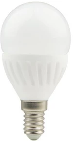 ΛΑΜΠΑ LED ΣΦΑΙΡΙΚΗ 7,1W 1000lm E14 ΚΕΡΑΜΙΚΗ ΒΑΣΗ 6500Κ "PRO" 175-265V