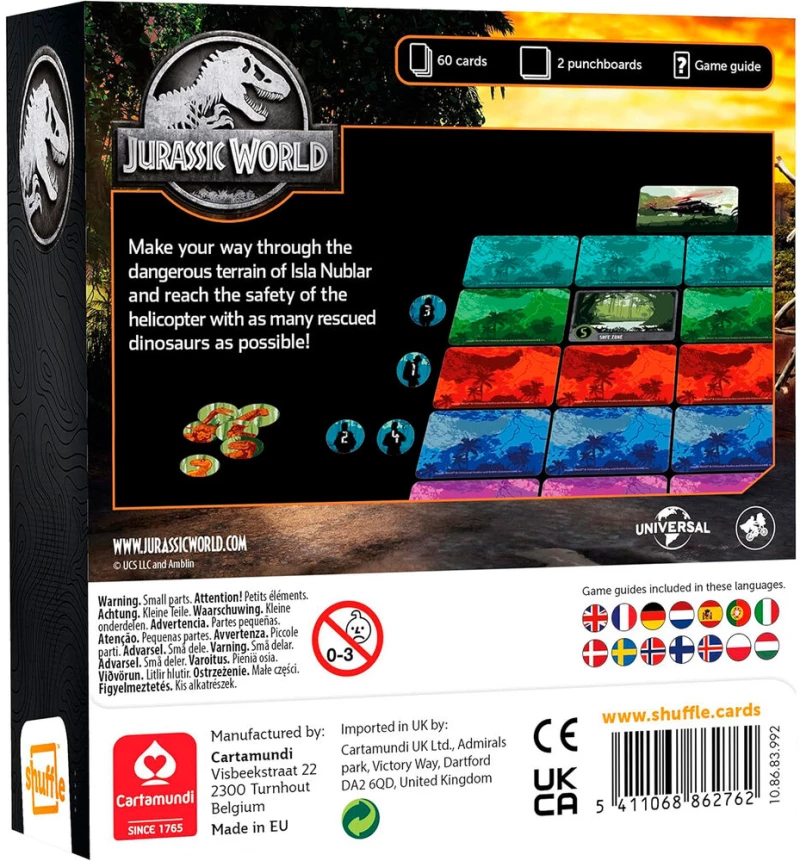 Jurassic World board game