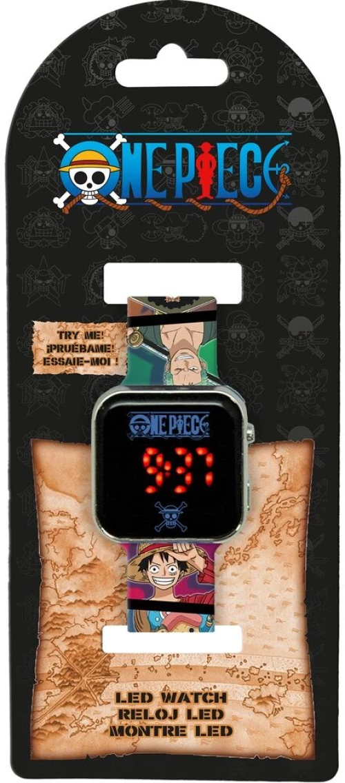 One Piece led watch