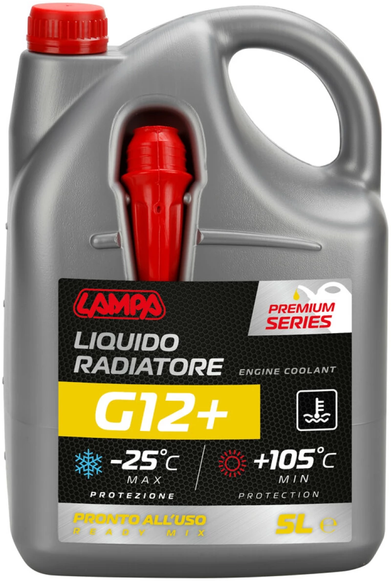 ΑΝΤΙΨΥΚΤΙΚΟ/ΠΑΡΑΦΛΟΥ PREMIUM SERIES G12+ ΚΙΤΡΙΝΟ -25°C>+105°C 5L - 1 ΤΕΜ.