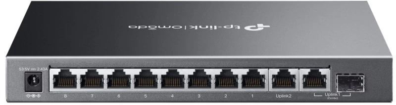 TP-Link Omada ES210GMP network switch Managed Gigabit Ethernet (10/100/1000) Power over Ethernet (PoE) Black