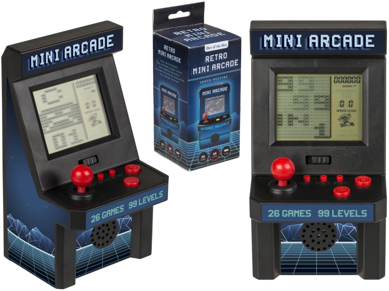Παιχνίδι Mini Arcade Retro Με 26 Παιχνίδια Μπαταρίας Πλαστικό 12.7x7cm (1 τμχ.)