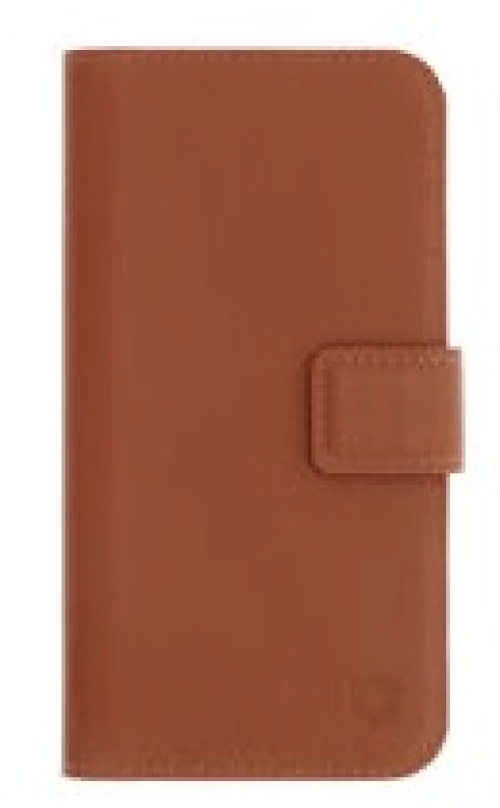 Promiz (PZ-10764) Wallet Case - Brown, Samsung Galaxy S25