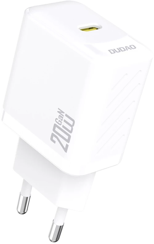 Dudao A26 PD20W GaN USB-C Charger - White