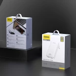 GaN Dudao A65Q 65W USB-A / USB-C PD Ultra-Thin Travel Wall Charger EU / US - White