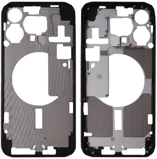 Μεσαίο Πλαίσιο Apple iPhone 15 Pro Max Titanium Μαύρο (OEM)