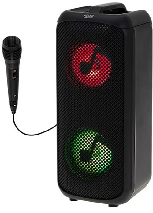 Adler Speaker with radio | AD 1903 | 2x5 W | Bluetooth | Black | Portable | Wireless connection
