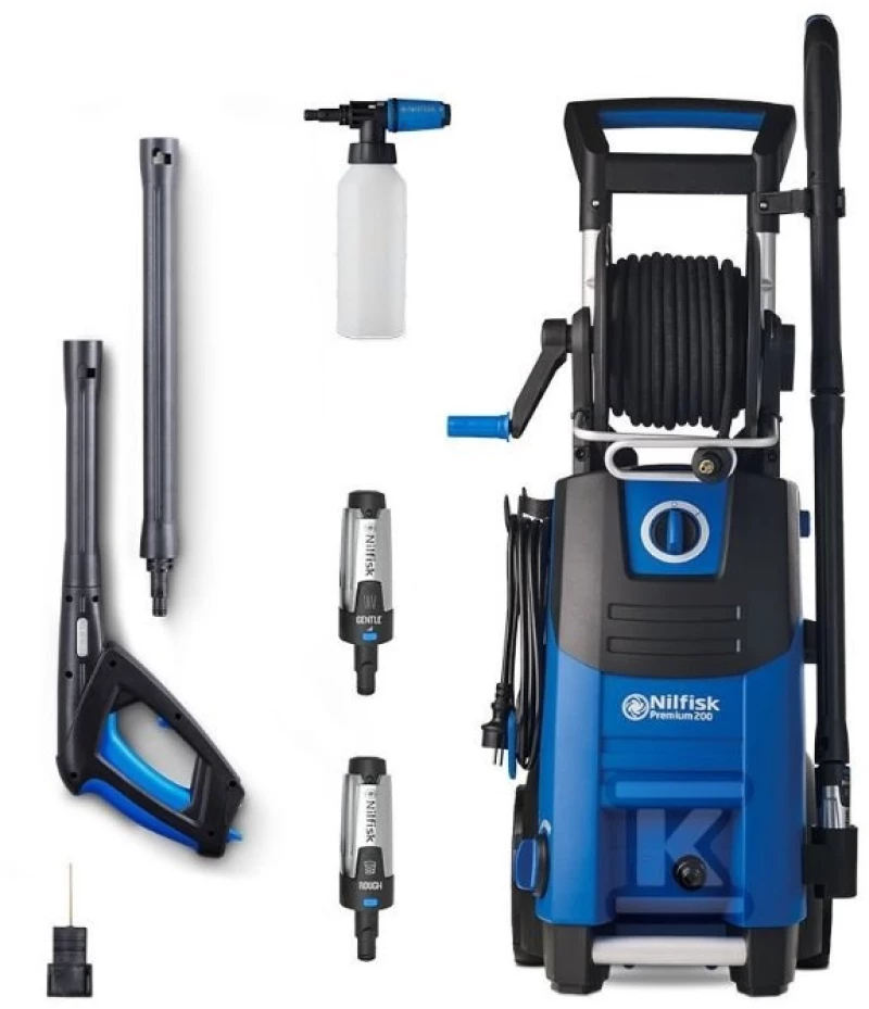 Nilfisk PREMIUM 200-15 EU pressure washer Upright Electric 650 l/h Blue, Black
