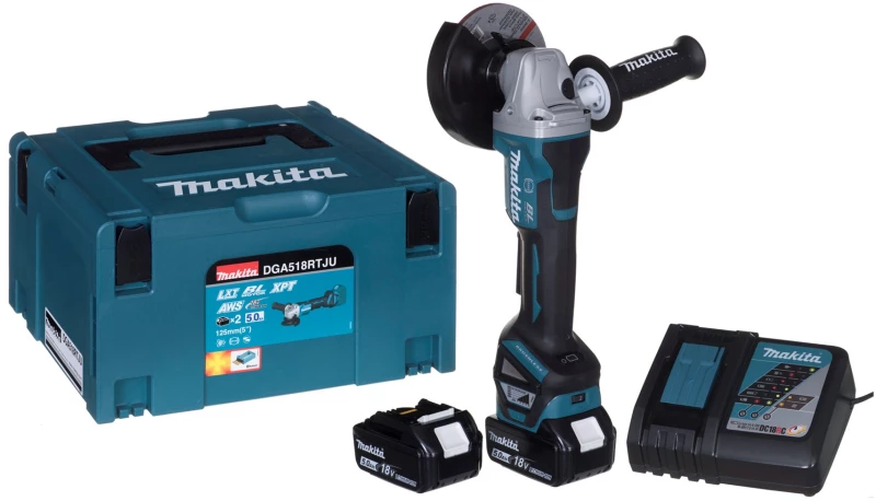 Makita DGA518RTJU angle grinder 12.5 cm 8500 RPM 3.1 kg