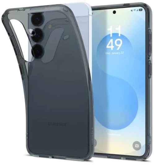 Θήκη TPU Spigen Liquid Crystal Samsung Galaxy S25 5G Διάφανο-Γκρι