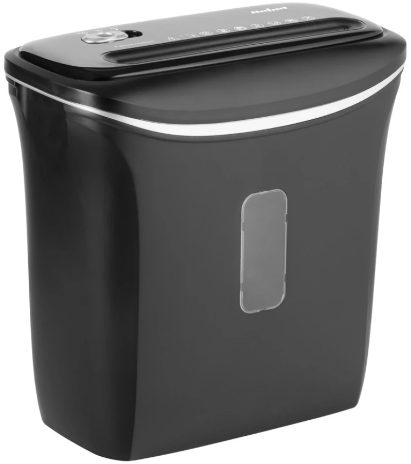 REBEL document shredder with 12 L basket
