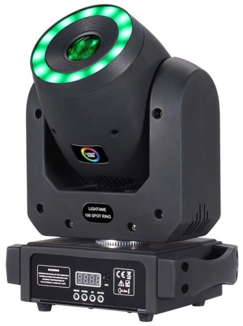 LIGHT4ME 100 SPOT RING LED Moving Head Illuminate