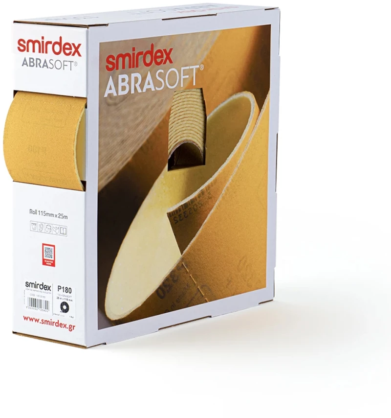 SMIRDEX ΡΟΛΟ ABRASOFT 135SP P150 115*125mm-25m ΡΟΛΟ