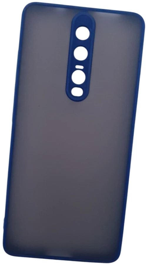 Naxius Case Rubber Frame Blue XiaoMi Mi 9T Naxius
