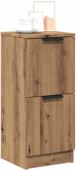 vidaXL Sideboards 2 τεμάχια Artisan Oak 30x30x70cm Κατασκευασμένο ξύλο