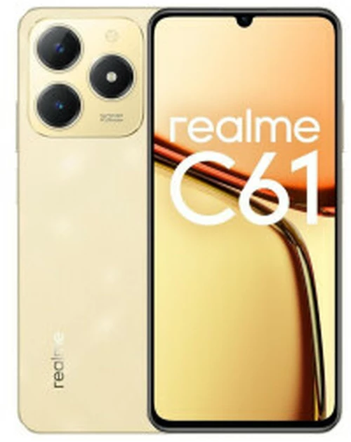 Smartphone Realme C61 6,74" Unisoc 6 GB RAM 128 GB Χρυσό