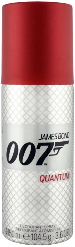 Αποσμητικό Spray James Bond 007 Quantum 150 ml