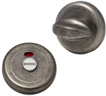 Roline Κ390 Κλείστρο WC από Ορείχαλκο Old Silver Φ50mm