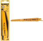 Dewalt DT2359 Λάμες Κοπής Ξύλου 152/3.6-5.1mm 5τμχ