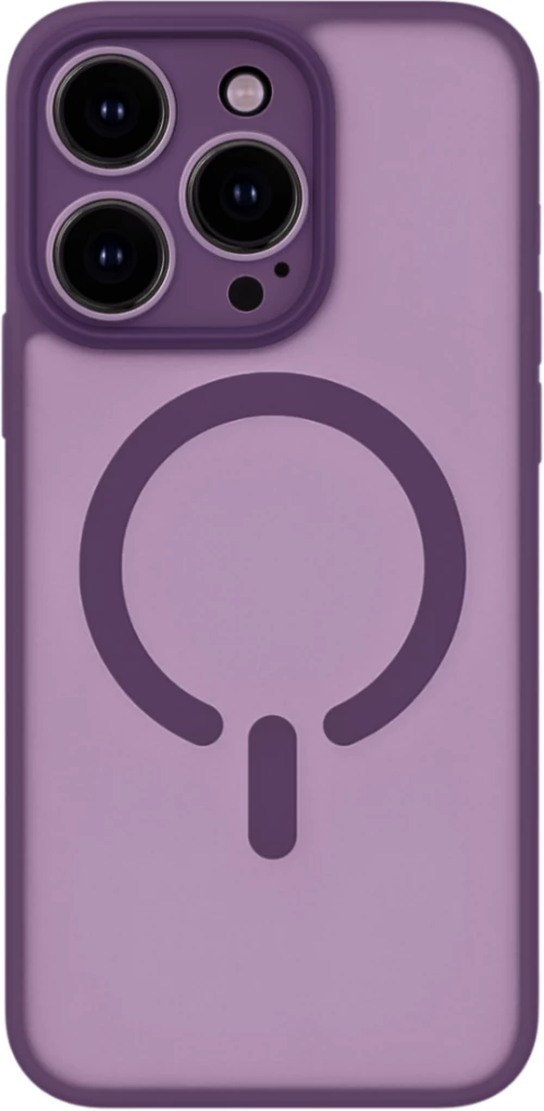 ObaStyle Semiclear Ματ Θήκη MagSafe για iPhone 16 Pro - Μωβ