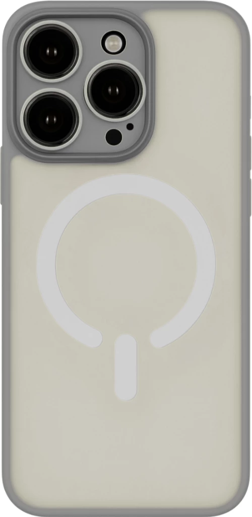 ObaStyle Semiclear Ματ Θήκη MagSafe για iPhone 16 Pro Max - Γκρι