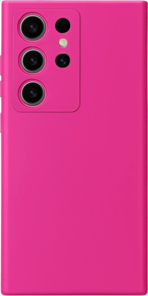 Θήκη Silky And Soft για Samsung Galaxy S24 Ultra - Φούξια