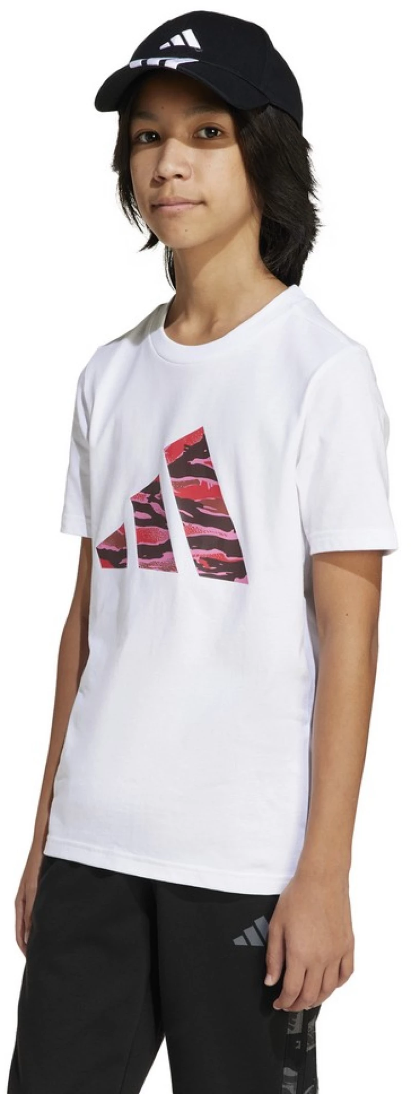 adidas J CAMO LOGO TEE JI6729 ADIDAS Λευκό