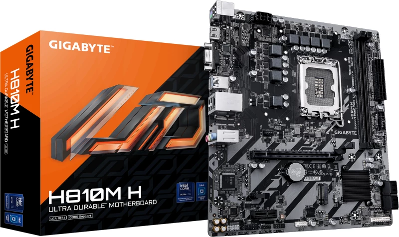 Μητρική Gigabyte H810M H μητρική κάρτα Intel H810 LGA 1851 (Socket V1) micro ATX
