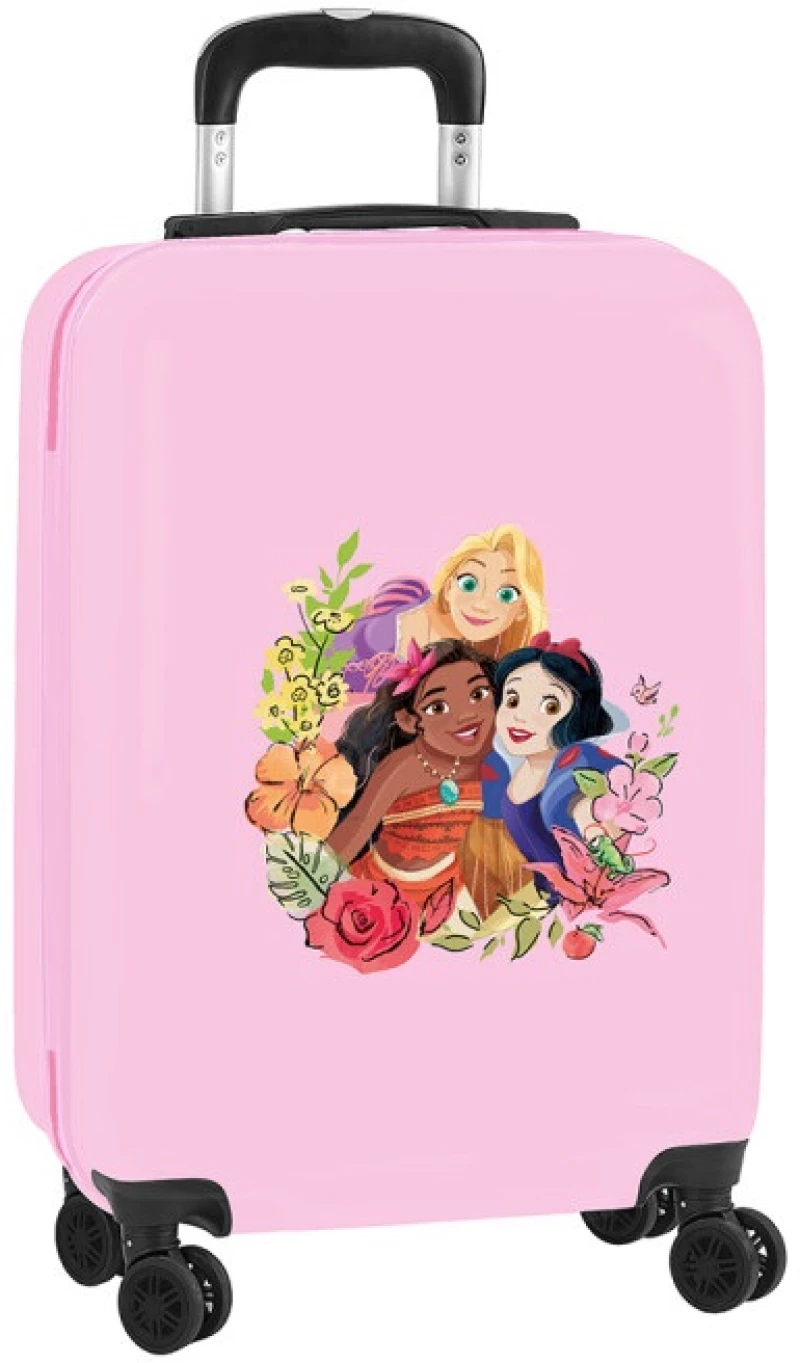Safta 612380851 Princesses, Σκληρή, Μικρή/Καμπίνας 55cm, Ροζ