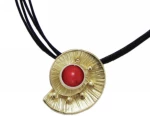 Kostibas 1112-507XE, Με πέτρα, Μεταλλικό, Κόκκινο