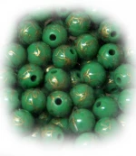 Kostibas 3897-109P, Χάντρες, Ακρυλικό, Πράσινο, 850τμχ