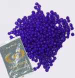 Kostibas 3828-211B2, Χάντρες, Γυαλί, Μπλε ηλεκτρίκ, 5000τμχ
