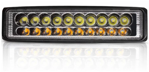 LED Προβολέας λευκό/πορτοκαλί 18W