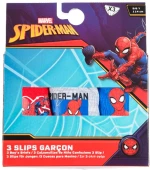 Σετ σλιπάκια αγόρι 3τμχ. "Spider-Man on duty" μπλε-γκρι-κόκκινο