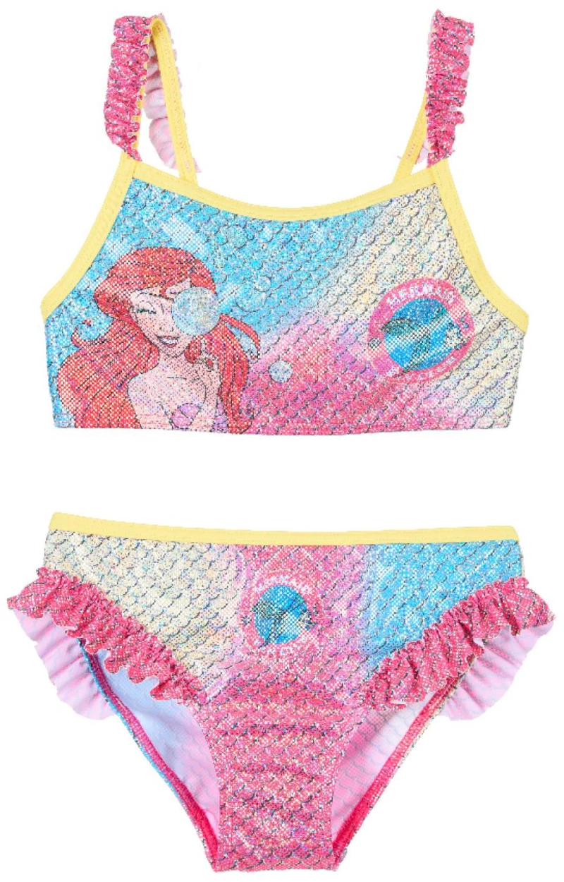 ετ μαγιό μπικίνι κορίτσι "Disney Ariel " κίτρινο