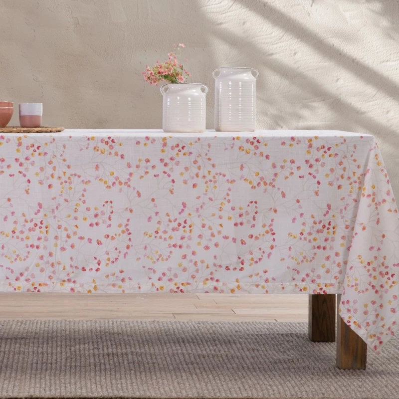 Τραπεζομάντηλο Pleasant Off White Nef-Nef Homeware 150Χ300 100% Βαμβάκι