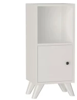 Κομοδίνο Vira 0256499 34x30x78cm White