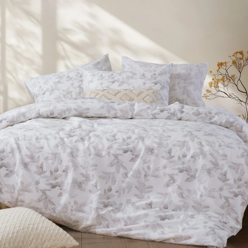 Σεντόνια Sencil (Σετ 4τμχ) Ecru Nef-Nef Homeware Υπέρδιπλo 240x270cm 100% Βαμβάκι