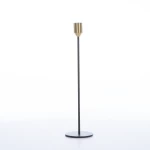 Κηροπήγιο Μεταλλικό Sesco 8Χ18,5 Black Nef-Nef Homeware Μέταλλο