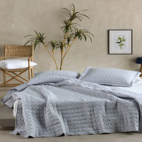 Κουβερλί Vegas 2224 Grey Kentia Μονό 160x240cm Microfiber-Polyester