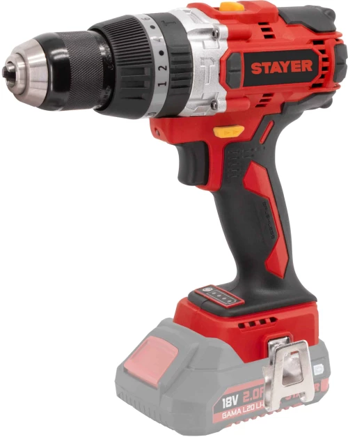 Κρουστικό Δράπανο μπαταρίας 18V Brushless ροπή 8ONm σειρά L20  40PBL80P Stayer
