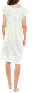 Γυναικείο Νυχτικό Pink Label -  Γεωμετρικό print - Κοντό - Cotton