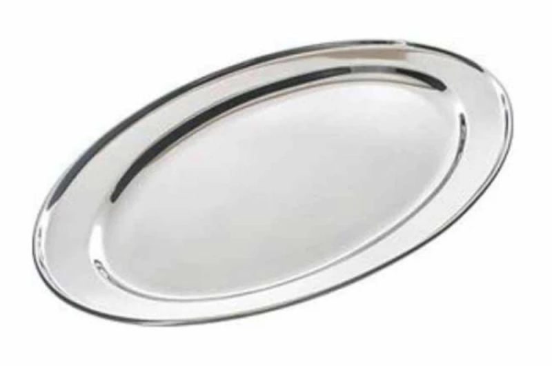 ΠΙΑΤΕΛΑ INOX ΟΒΑΛ 40cm
