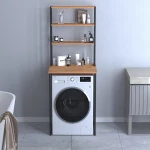 Έπιπλο πλυντηρίου Bobby Megapap χρώμα pine oak 67x60x178εκ.