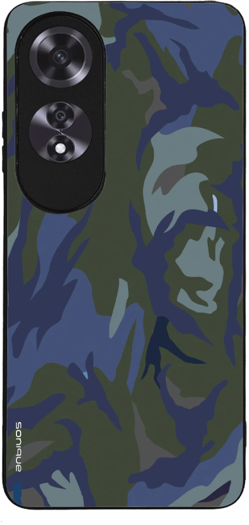 Θήκη Sonique Camouflage Army Series για Oppo A60 Μπλε 01