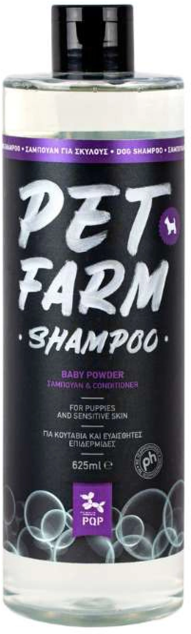 PQP Σαμπουαν & Conditioner Σκύλου Baby Powder 625ml