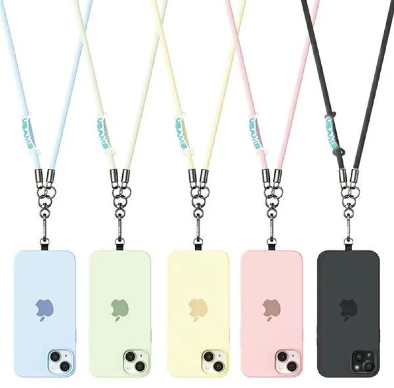 Usams® Universal Κορδόνι για το Κινητό 1.2m- Pink (US-ZB282)