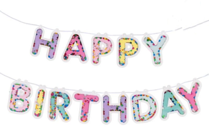 Γιρλάντα Trend 961785 Happy Birthday Sparkle 1,8m