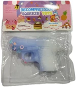 Antistress Pinch Squishy με Strass Περίστροφο Γαλάζιο 7x5.5cm